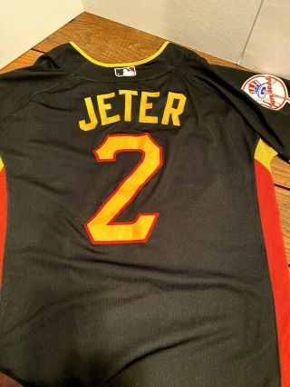 Authentic Derek Jeter 2006 All Star Game Jersey Ny Yankees Vs Pittsburgh Majesti