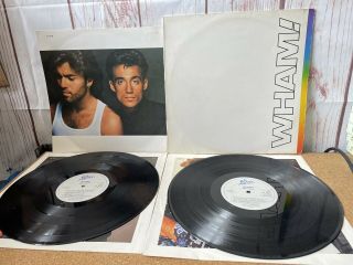 Wham The Final 1986 Double Vinyl Lp With Inners And Insert