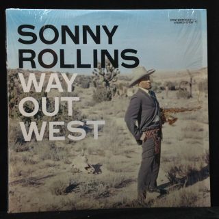 Sonny Rollins - Way Out West - Contemporary/ojc 337 - Reissue Shrink