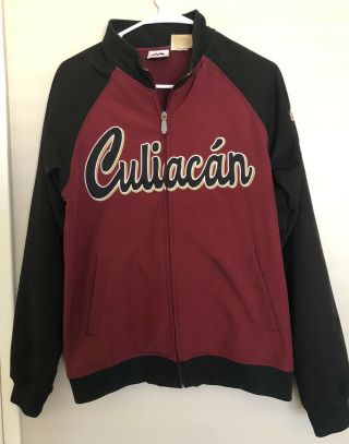 Tomateros De Culiacan Culichi Baseball Majestic Jacket Size M Stitch Patch