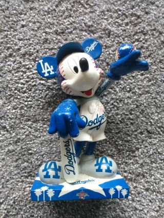 2010 Los Angeles Dodgers Mickey Mouse All Star Game Figurine.  Anaheim Angels