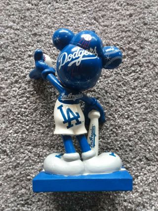 2010 LOS ANGELES DODGERS MICKEY MOUSE ALL STAR GAME FIGURINE.  Anaheim Angels 2