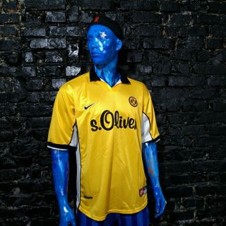 Borussia Dortmund Jersey Home Shirt 1998 - 2000 Yellow Nike Trikot Mens Size Xl