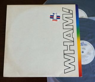 Wham - The Final 1st Press Greek 1986 Vinyl 2lp George Michael Org Rare Ex - /vg,