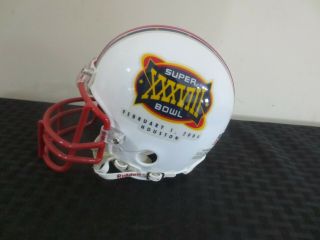 Bowl XXXVIII 2004 Mini Helmet Patriots/Panthers 3