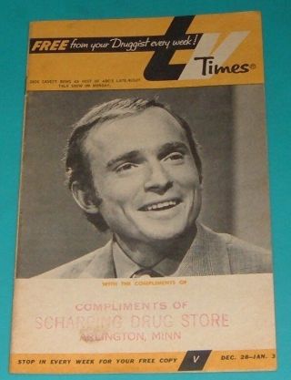 1969 Tv Times Guide Land Of The Giants Bewitched Courtship Of Eddies Father