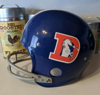 Denver Broncos Rawlings Helmet Large 3