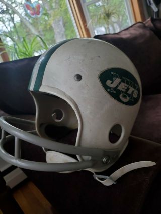 Vintage York Jets Rawlings Bnfl Helmet
