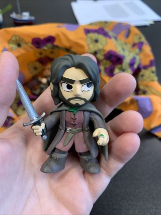 Funko Mystery Minis Lotr Lord Of The Rings Aragorn 1/12 Vinyl Figure