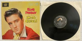 Elvis Presley - King Creole Vinyl Lp Record Mono - Rca Victor Lpm 1884 Ex - Nm