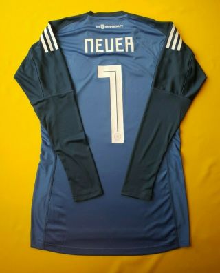 Neuer Germany Goalkeeper Jersey Small 2019 Shirt Br7831 Adidas Soccer Ig93