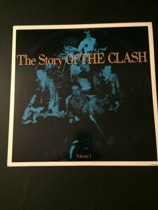 The Clash Lp,  The Story Of The Clash,  2 - Lp Set,  Epic Pressing,  Oop