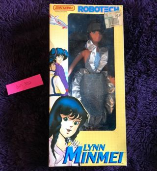 1985 Matchbox Robotech Lynn Minmei 11.  5 " Doll Nip