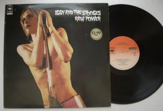 Iggy And The Stooges Raw Power Vg,  1977 Cbs 31464 Uk Lp Iggy Pop