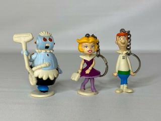 The Jetsons Tv Series The Jetsons Pvc Figure Key Chains 1990 Applause Pre - Owned