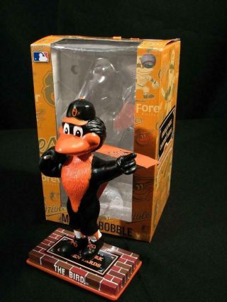 Nos Baltimore Oriole Limited Edition 2014 Mascot " The Bird " Bobble Head W/ Box