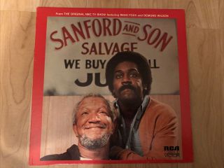Sanford & Son Tv Soundtrack 1972 Rca Lpm - 4739 Jacket Nm - Vinyl Nm Redd Foxx