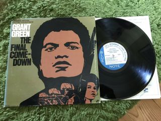 Grant Green“the Final Come - Down” Soundtrack Vinyl Lp Blue Note Bst - 84415 Nr