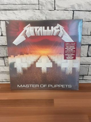 Metallica Master Of Puppets Remastered 180g Vinyl Lp