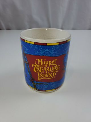 Muppet Treasure Island Ceramic Mug Cup Spinning Kermit Miss Piggy /jim Henson