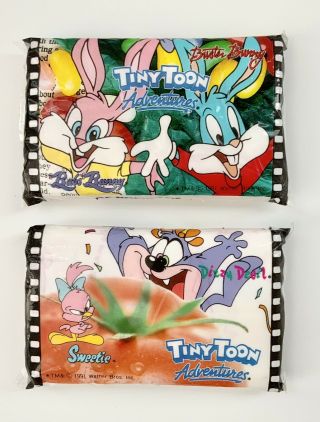 2 Pkg Tiny Toon Warner Bros.  Collectible Travel Tissues;sweetie,  Buster Bunny