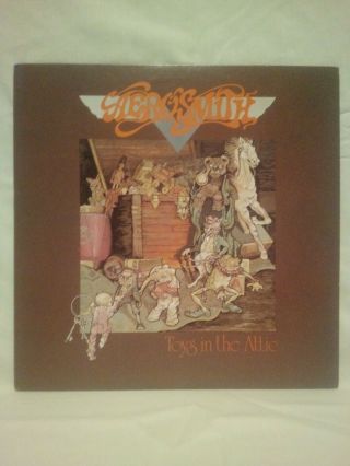 Vintage Hard Rock Vinyl Aerosmith " Toys In The Attic " 1975 Classic Is Nm