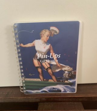 2011 Gil Elvgren Pin Ups Taschen Calendar Full Color Pin - Ups