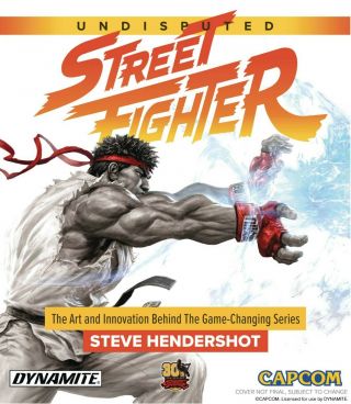Undisputed Street Fighter 30th Anniversary Retrospective Hardcover Art Book