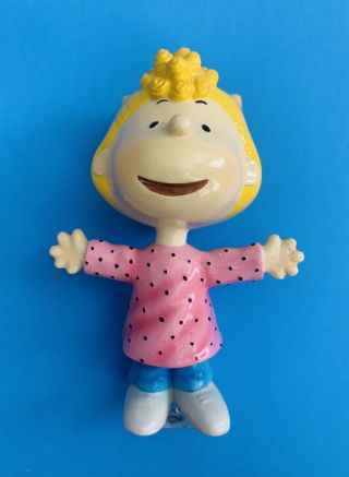 Vintage Peanuts Westland Giftware Very Rare 8149 Sally Ceramic Figurine - Htf