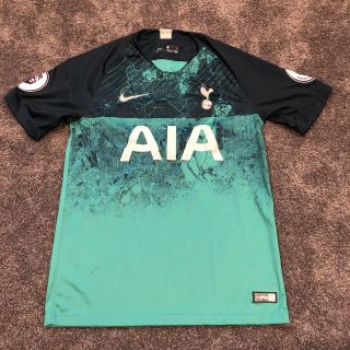 Nike Tottenham Hotspur 2018 Soccer Jersey Green Blue Harry Kane 10 Men’s Small