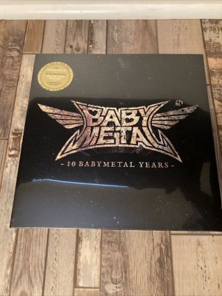 Babymetal - 10 Babymetal Years [limited Crystal Clear Vinyl] [new Vinyl Lp] Clea