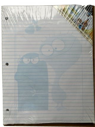 Cartoon Network Fosters Home For Imaginary Friends Rare Paper.  Collectors