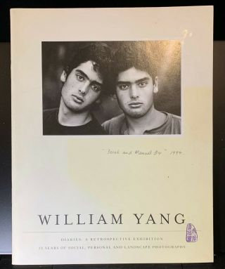 William Yang Photographer Diaries Retrospective Exhibition Booklet,  1998