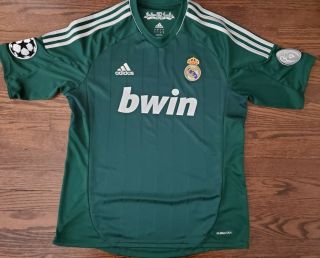 Adidas Real Madrid 2012 - 2013 Champions League Away Jersey Mens Size Large