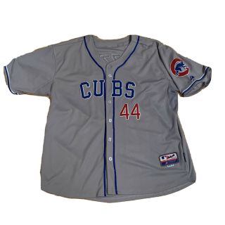 Anthony Rizzo Authentic Chicago Cubs Road Majestic Cool Base Jersey Size 54