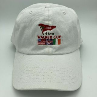46th Walker Cup Lacc Los Angeles Country Club Golf White Hat 2017 Imperial Cap