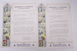 1930 Lamson Goodnow Stebbins And Roberts Little Rock Ak Letters Ephemera P422e