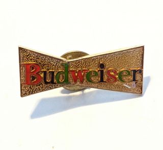 Budweiser Enamel Lapel Pin Pinback Vintage Combine