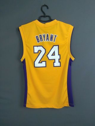 Kobe Bryant Los Angeles Lakers Jersey Xs Basketball Shirt Mens Adidas 7565a Ig93