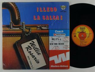 Willie Rosario " Llego La Salsa (latin Jazz Go Go) " Latin Guaguanco Lp Tepito