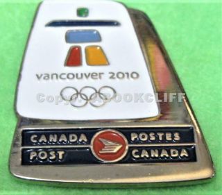 Vancouver 2010 Olympic Pin Canada Post Internal Staff Near