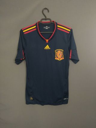 Spain Jersey 2010 2012 Away Small Shirt Soccer Football Adidas P47896 Ig93