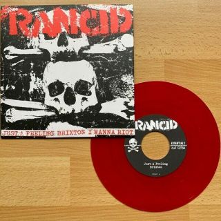 Rancid B Sides And C Sides 7x Red Vinyl 7 " Record Box Set Non Lp Songs Punk