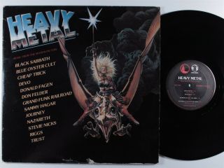 Heavy Metal Ost Various Artists Full Moon/asylum 2xlp Vg,  Gatefold
