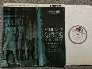 Asd 325 Schubert Symphony No.  9 Royal Philharmonic Orchestra Rafael Kubelik