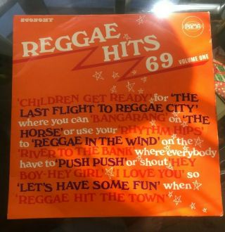 Derrick Morgan,  Reggae Hits 69 Volume One Vinyl Lp,  Pama Mono