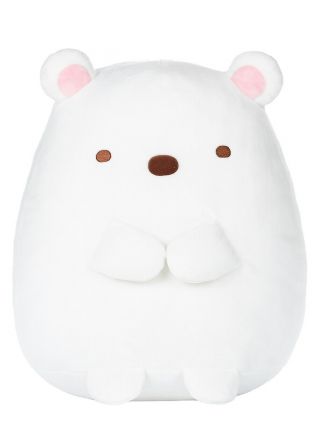 San - X Sumikkogurashi Shirokuma White Bear 9 " Medium Plush