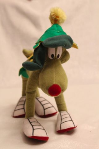 Marvin The Martian K - 9 Dog Stiffeners Poseable Applause Plush Toy Doll 1997