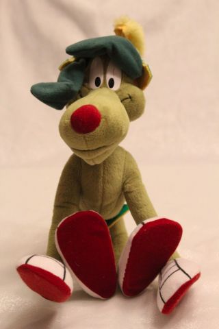 Marvin the Martian K - 9 Dog Stiffeners Poseable Applause Plush Toy Doll 1997 3