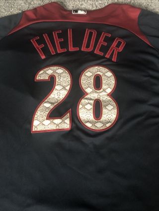 Prince Fielder Mlb All Star Game Jersey Milwaukee Brewers 2011 Chase Field Xl